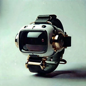 Innovative Wearable (device:1.45) (design:1.4) With Watch Camera