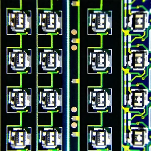 Tech Landscape Photography: Close-up of sensor array
