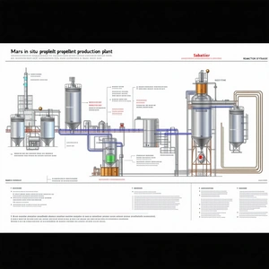 A Large Drawing Of A Factory Is Displayed On A Page