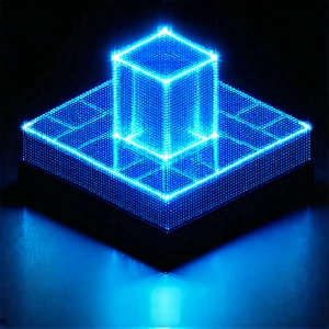 Tech Voxel Art: Blockchain network visualization