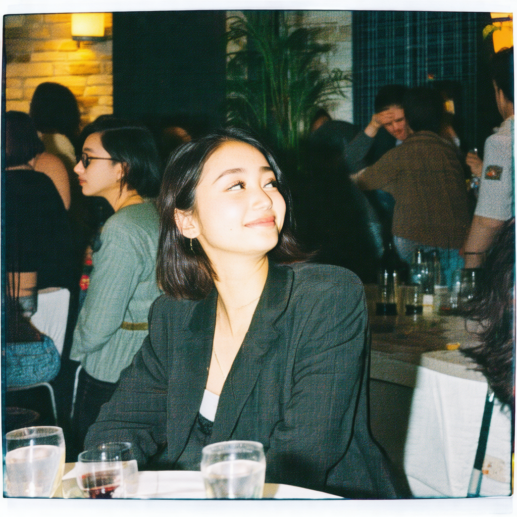 Lively social gathering, with a group of people sitting a...