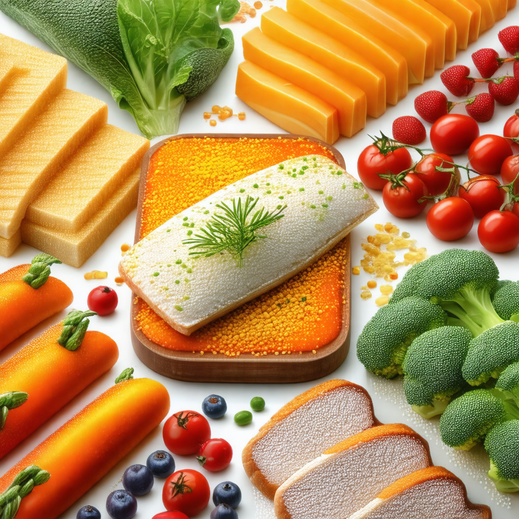 Showcases a large assortment of various fruits and vegeta...