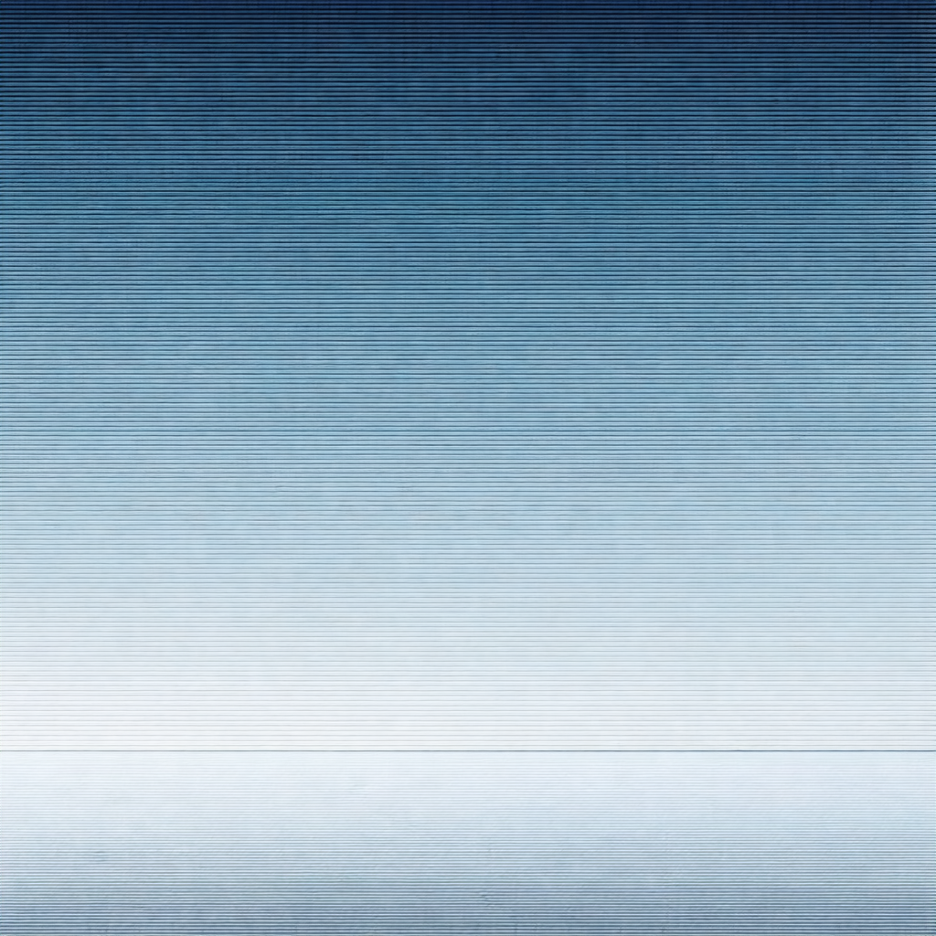 Blue sky with no clouds, creating a serene atmosphere