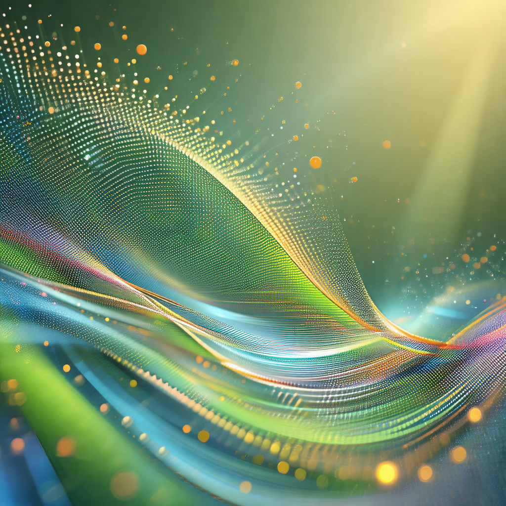 Colorful and vibrant display of a rainbow