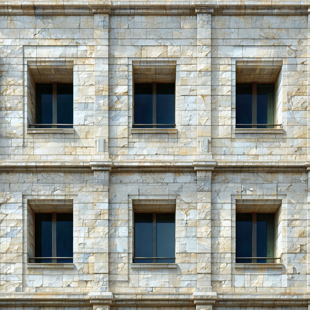 Large building with a row of windows