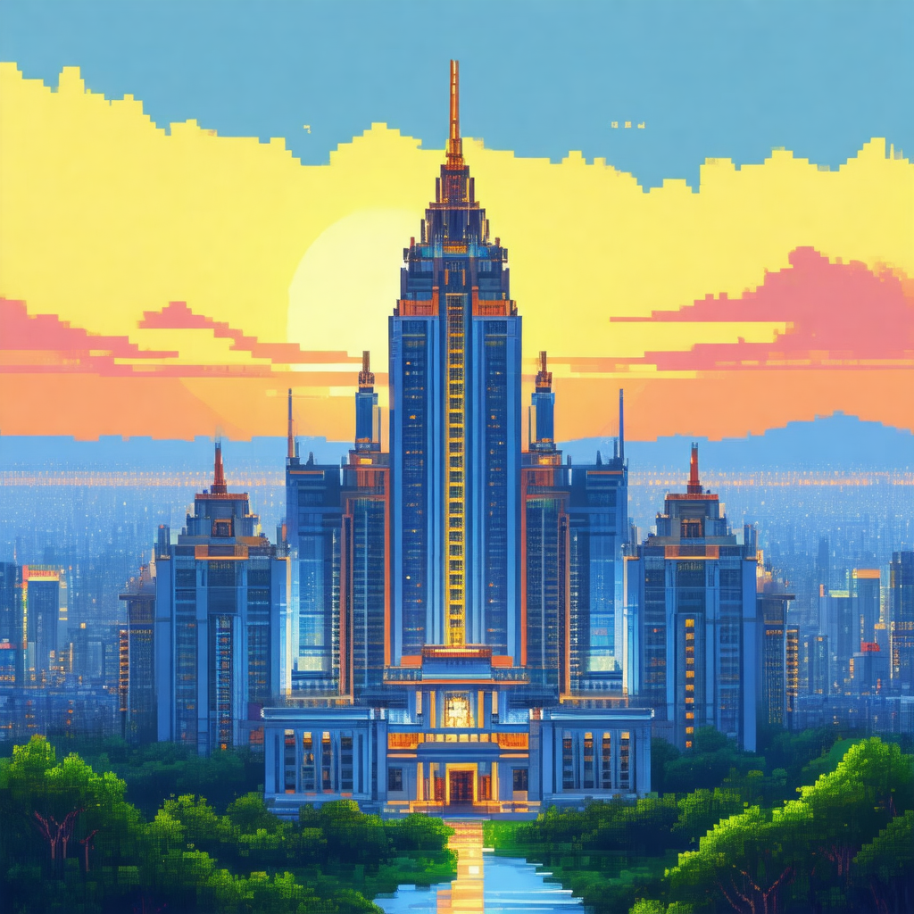 Colorful Building Artwork