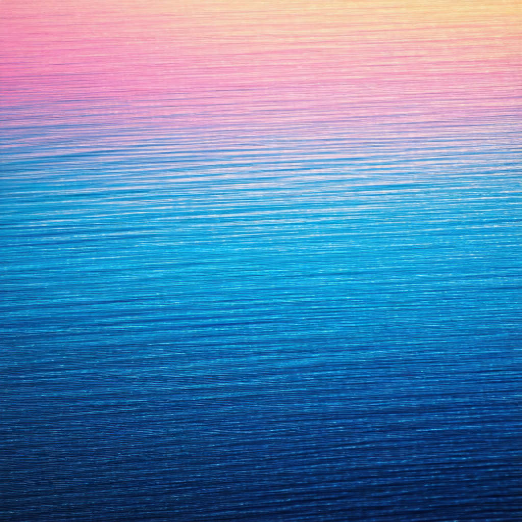 Beautiful blue ocean with a few ripples