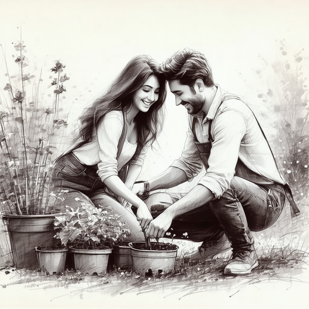 Man Woman Artwork
