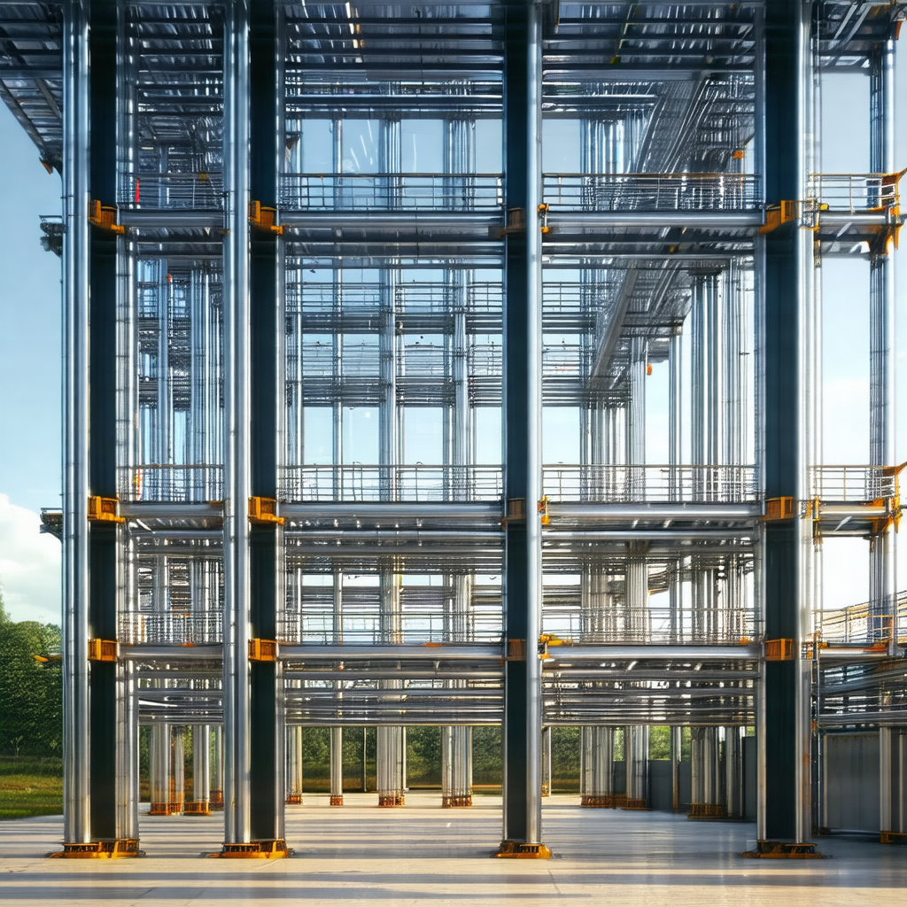 Large, modern building with a large number of windows
