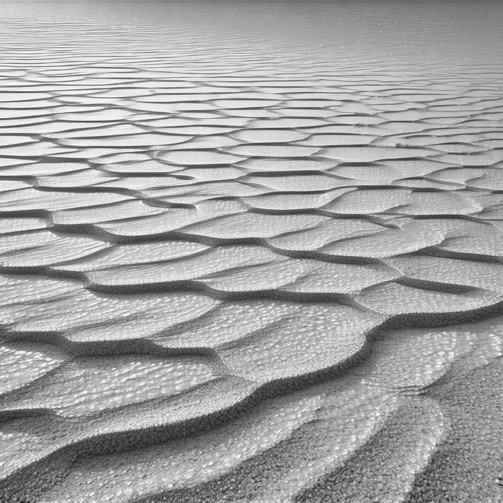 Beach with a sandy surface