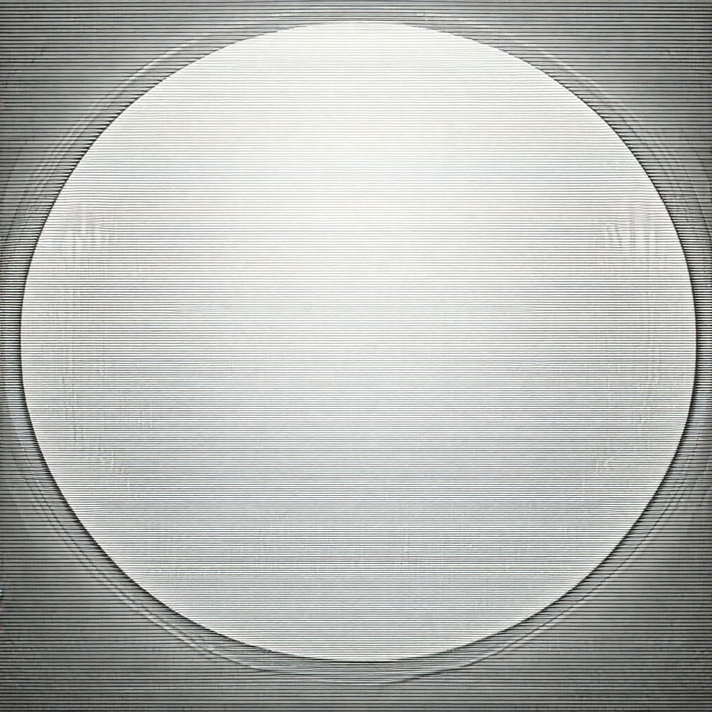 Large, round, white object with a smooth surface