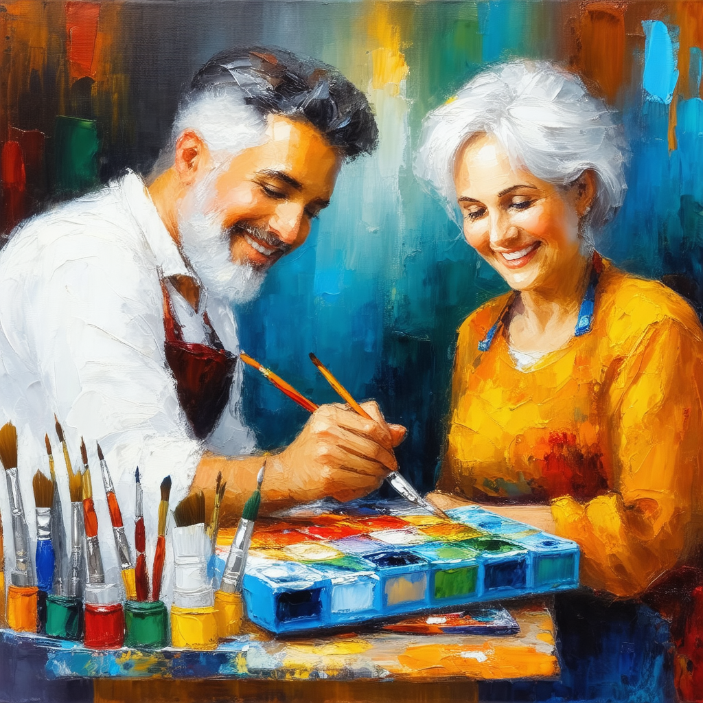 Man Woman Artwork