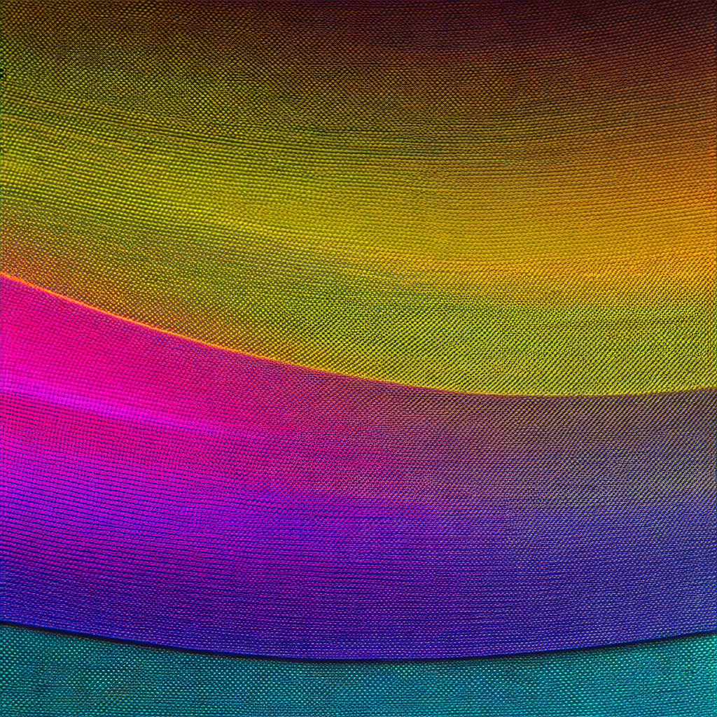 Colorful, swirling pattern that resembles a rainbow