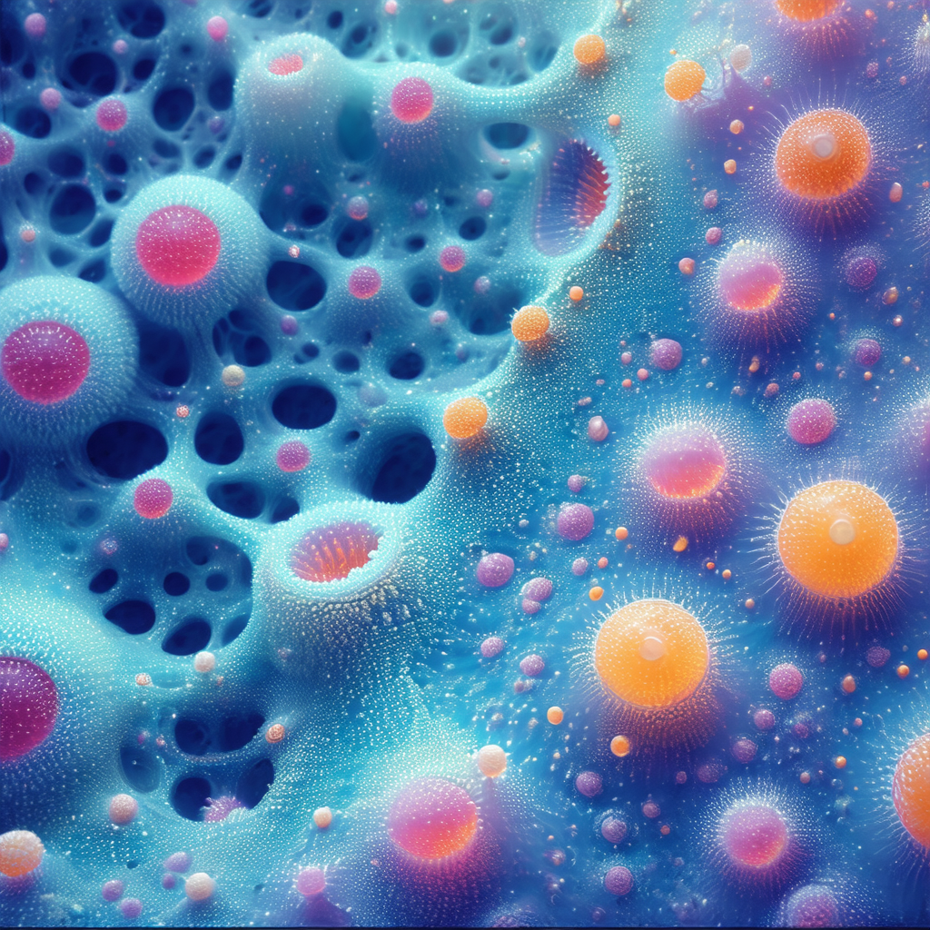 Vibrant, colorful, and intricate design that resembles a ...