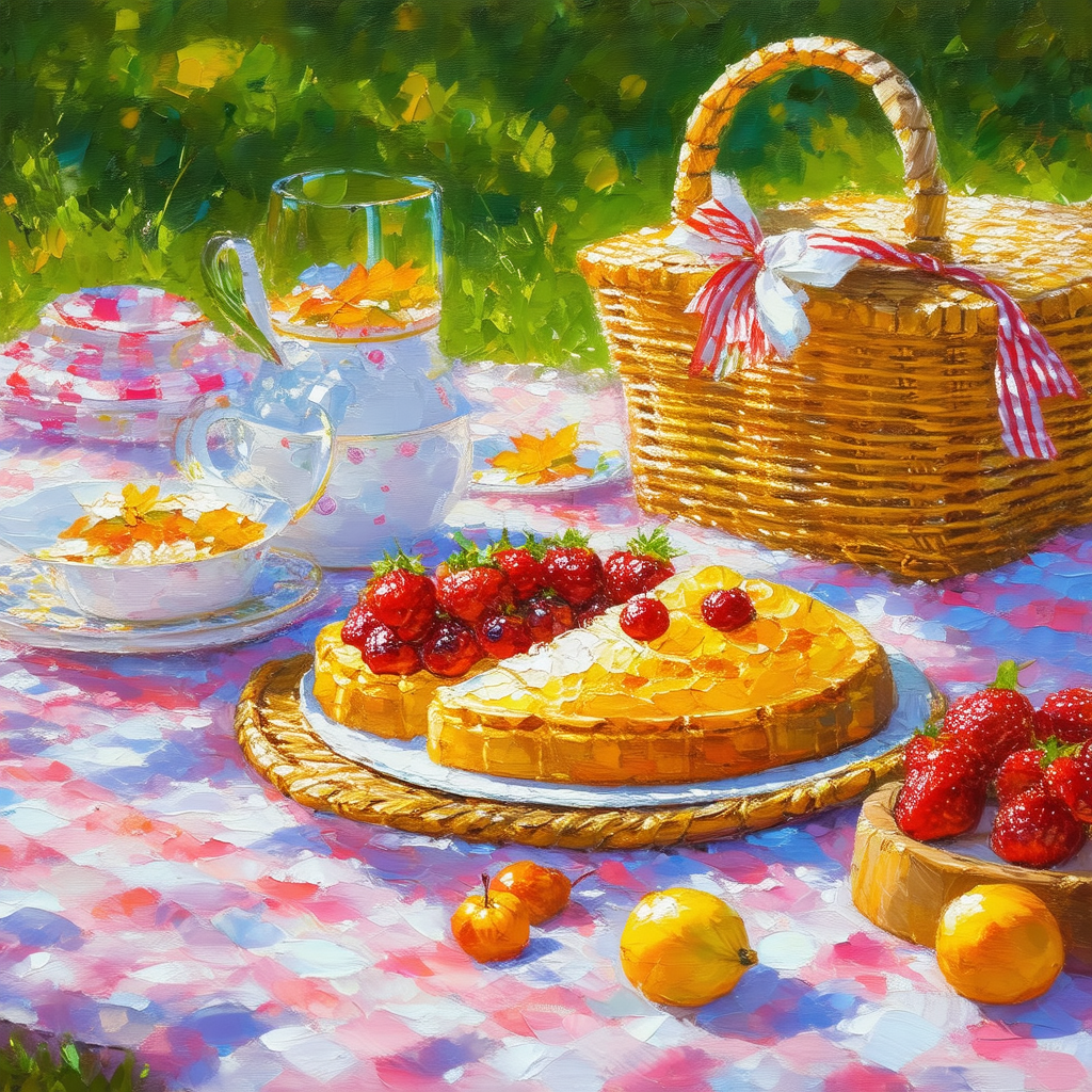 Dining table with a variety of food items and drinks