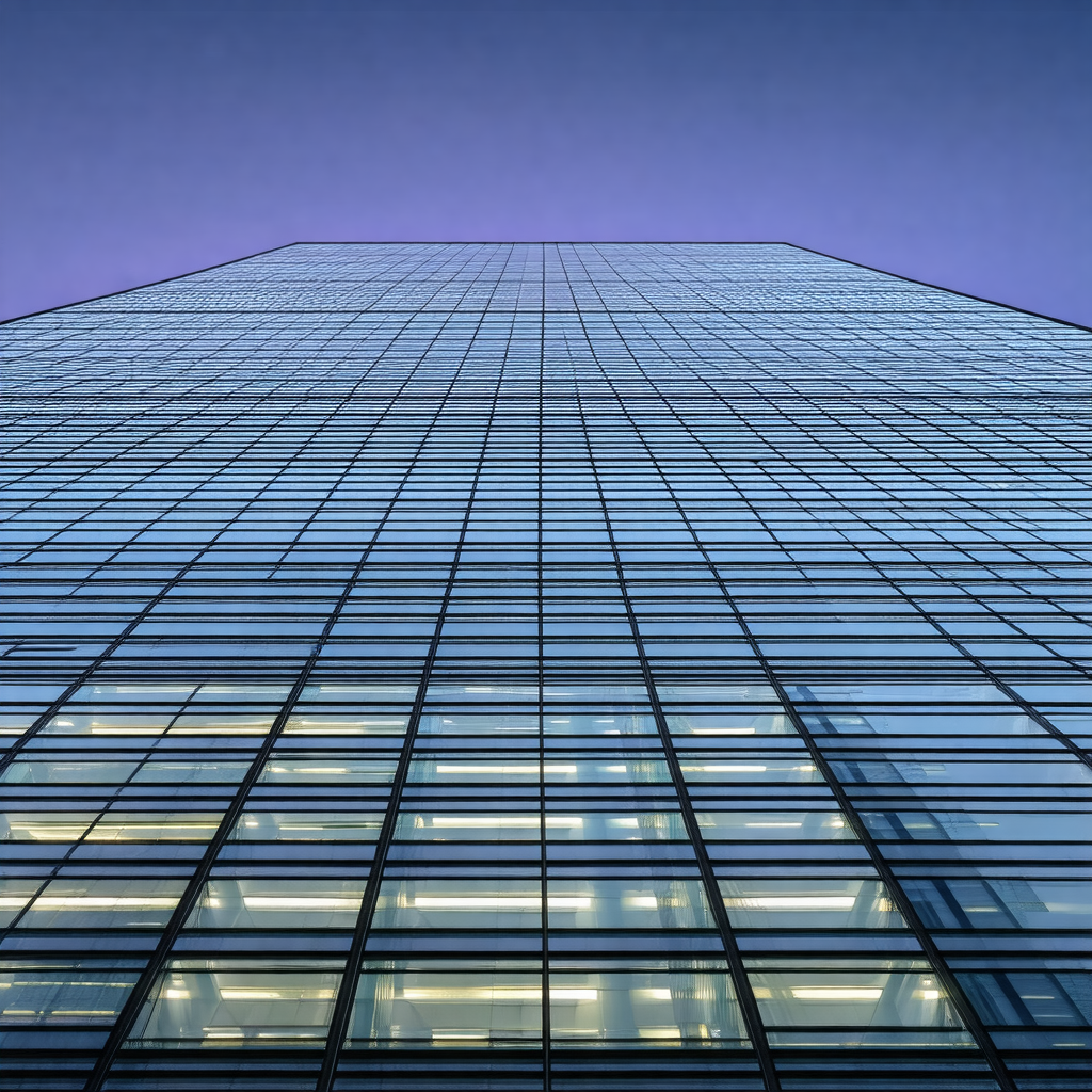 Tall building with a large number of windows