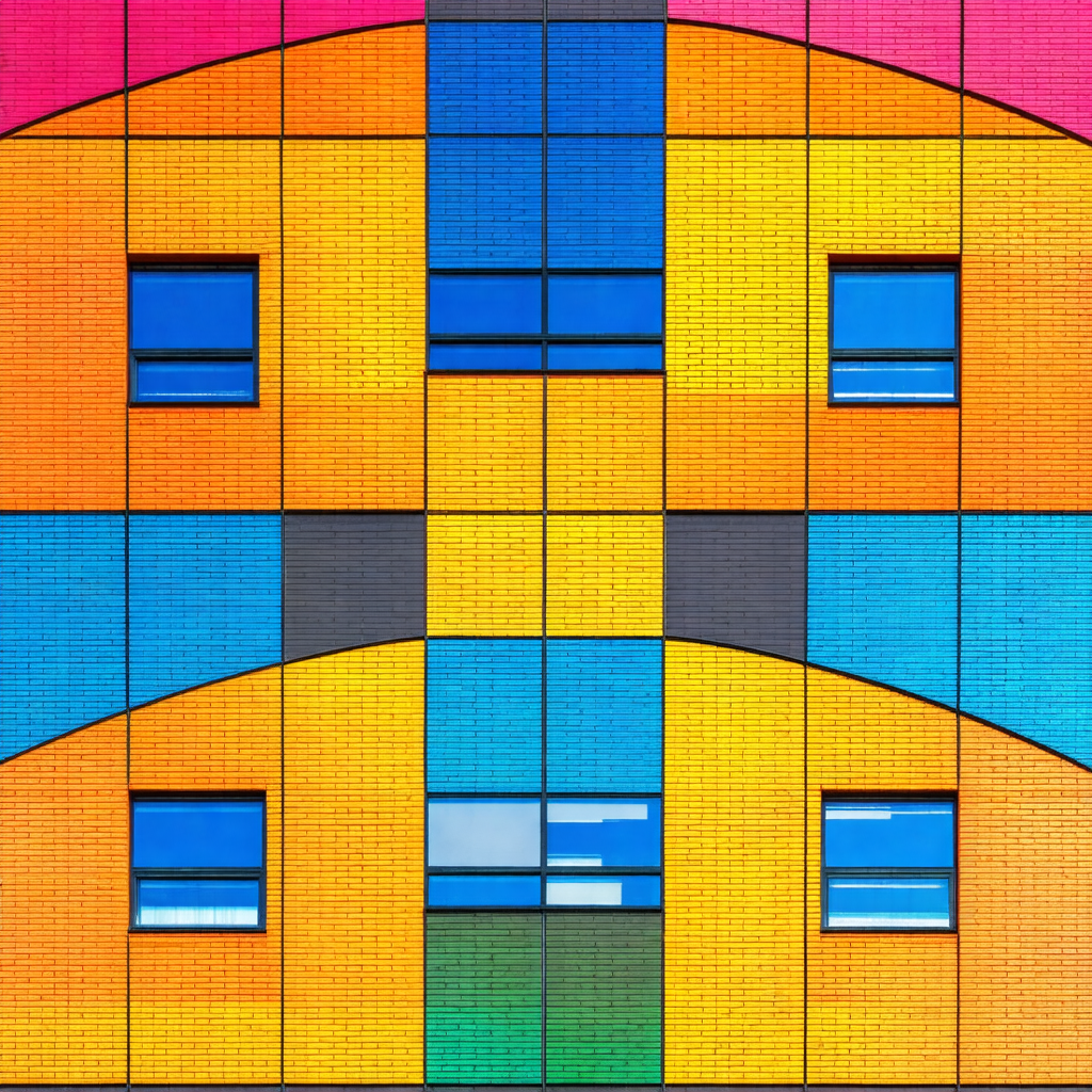 Colorful Building Building Artwork
