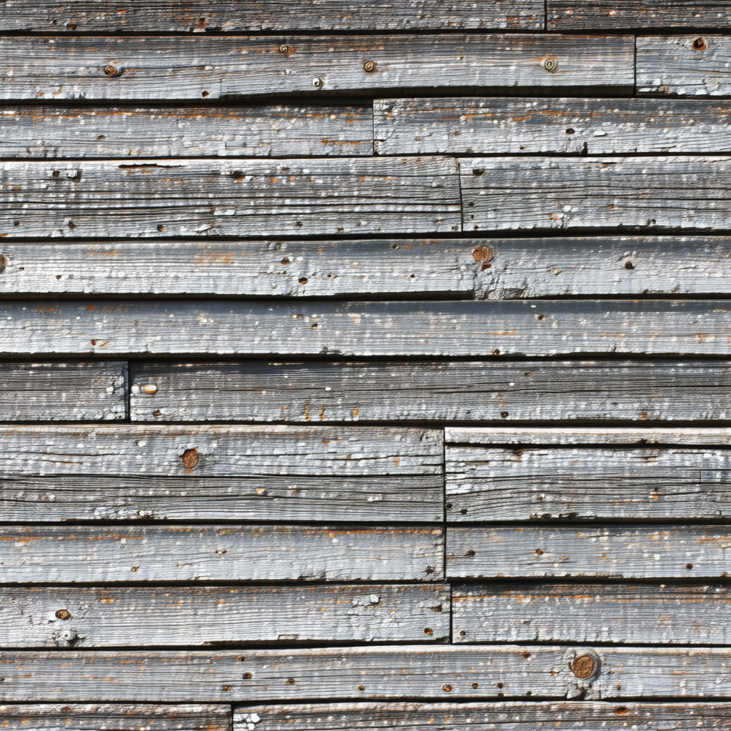 Large, old wooden wall with a variety of nails and screws