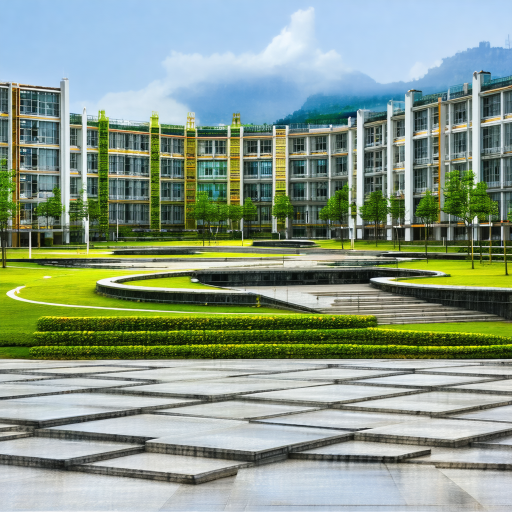 Large, well-maintained park with a beautiful view of a mo...