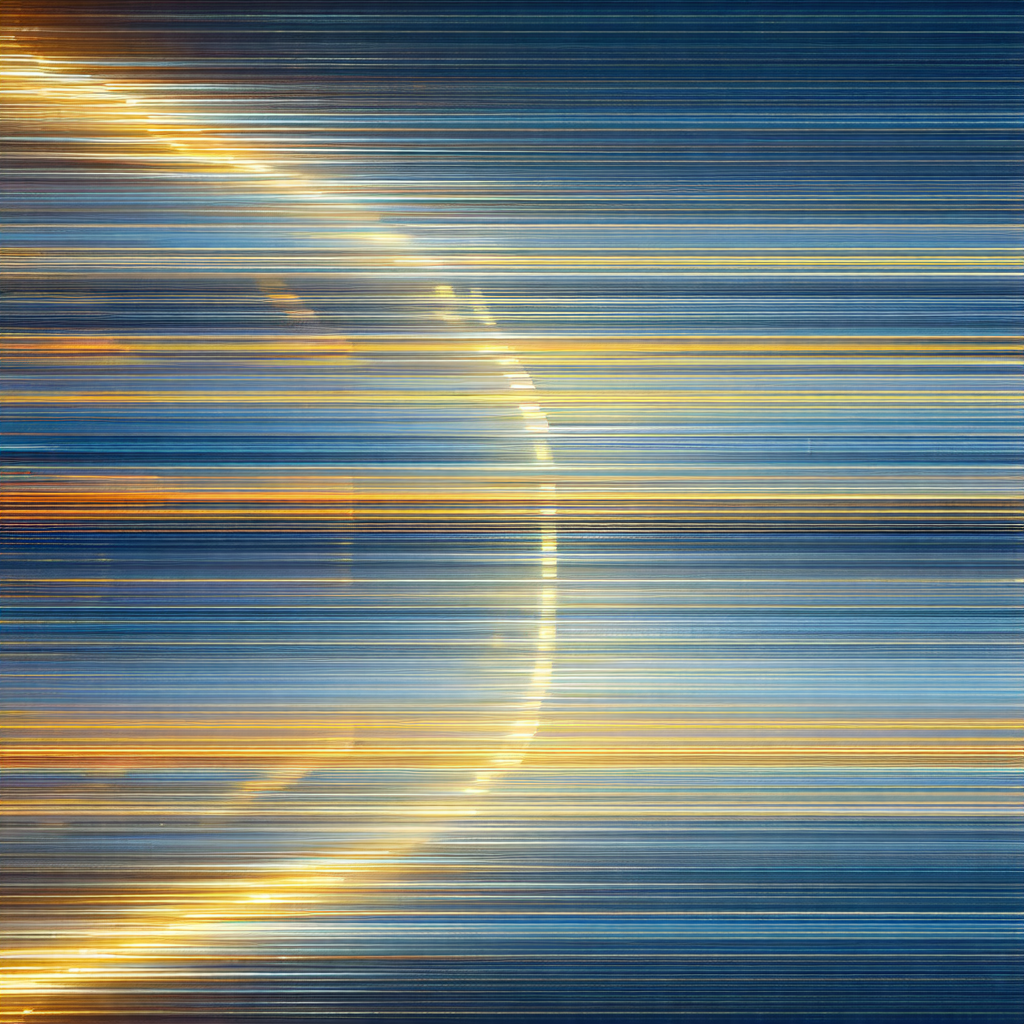 Close-up of a sunset, capturing the sun's rays as they pa...