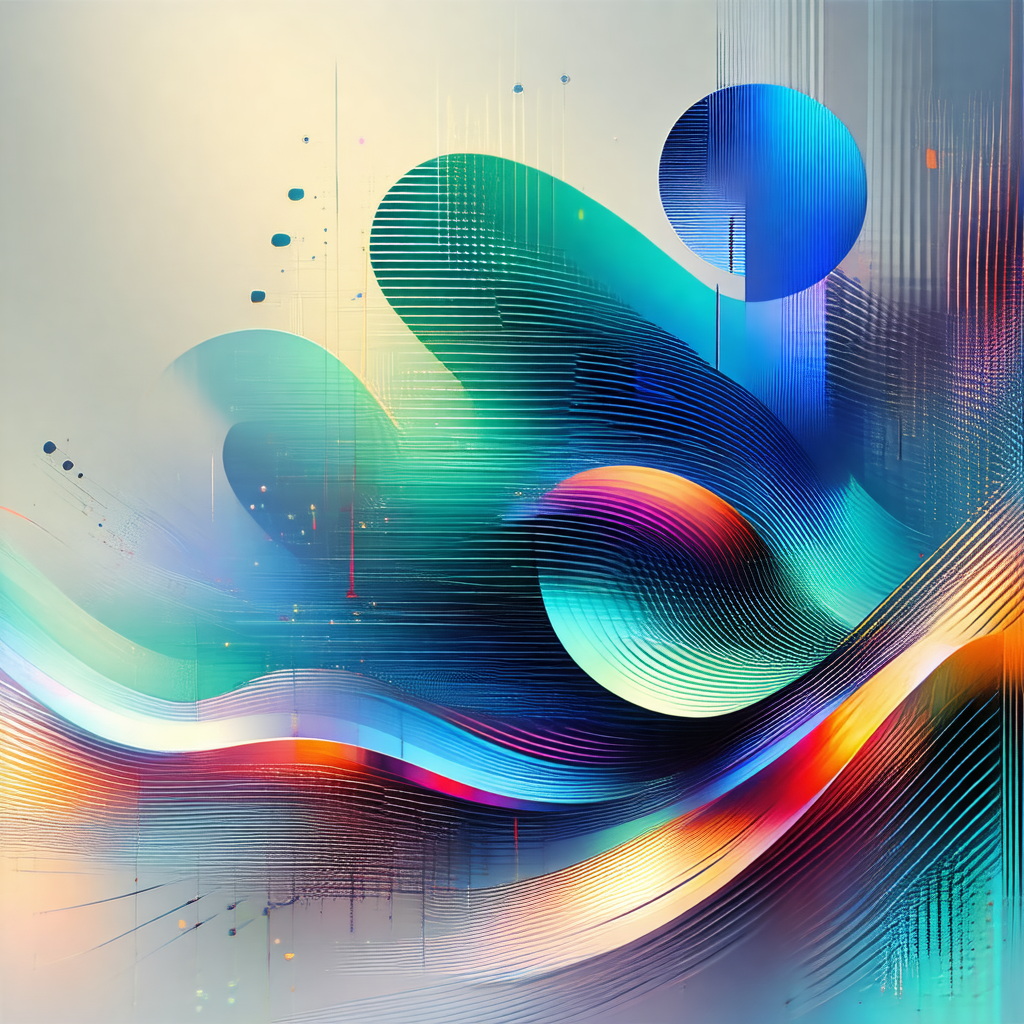 Colorful Abstract Painting Artwork