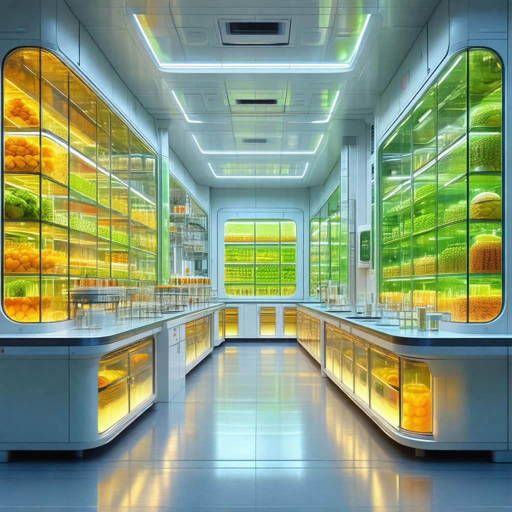 Large, well-lit room filled with numerous shelves and cab...