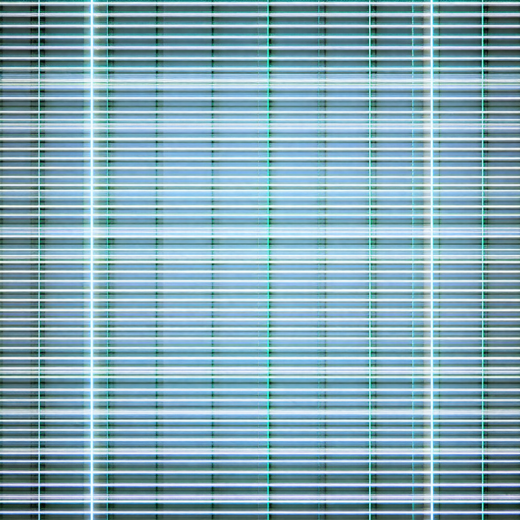 Large, blue and green checkered pattern