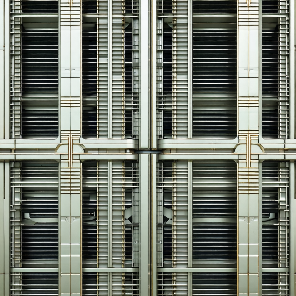Large building with a row of windows