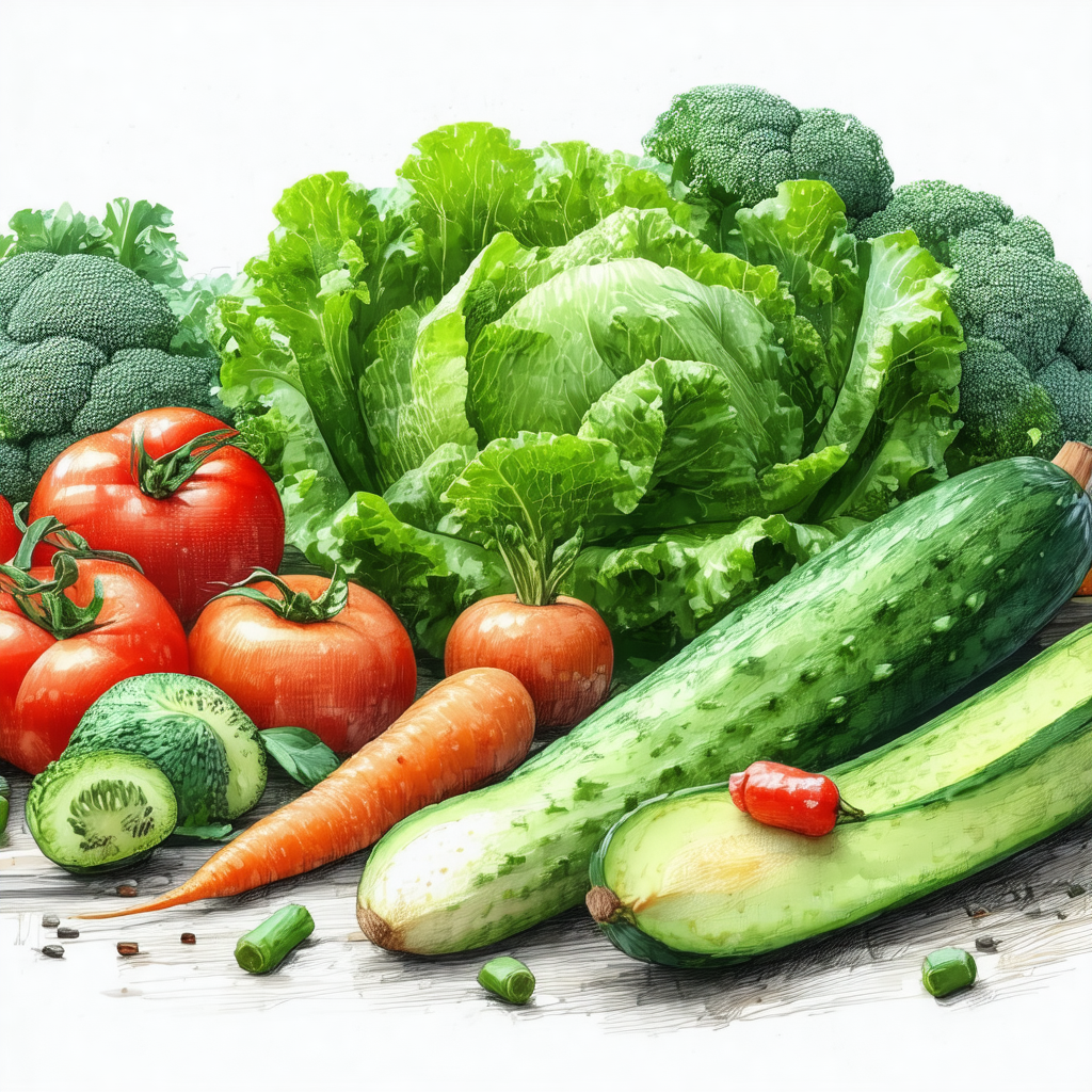 Table filled with a variety of fresh vegetables