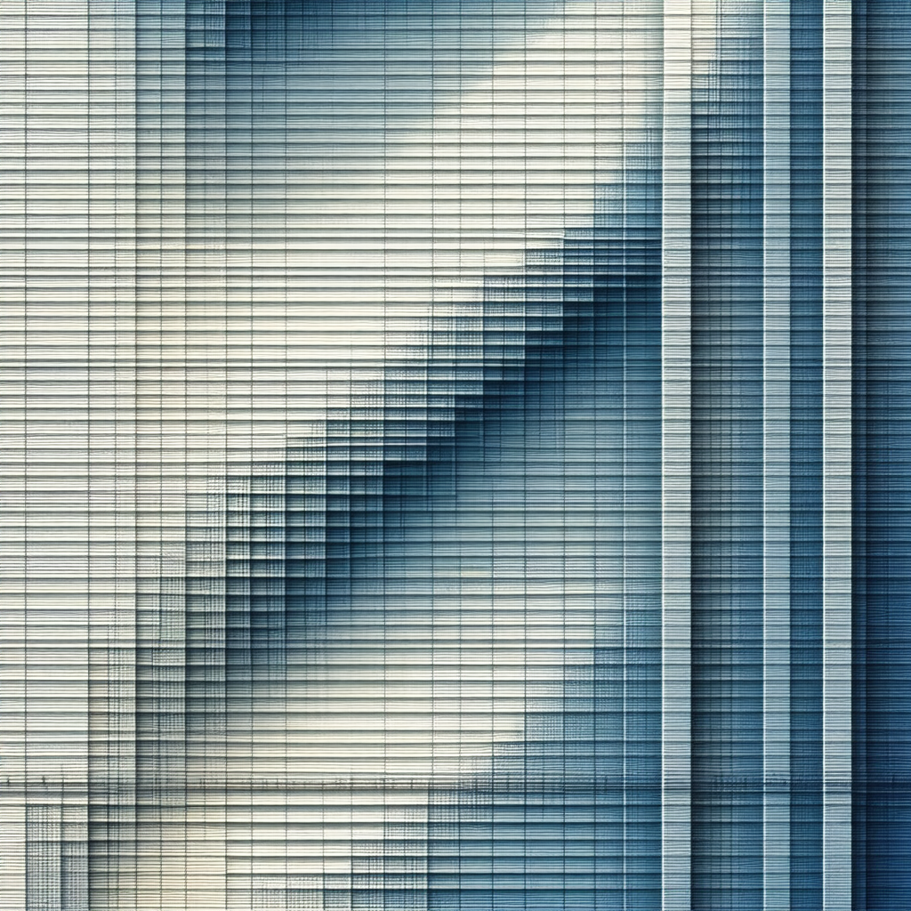 Large building with a staircase leading to the top of the...