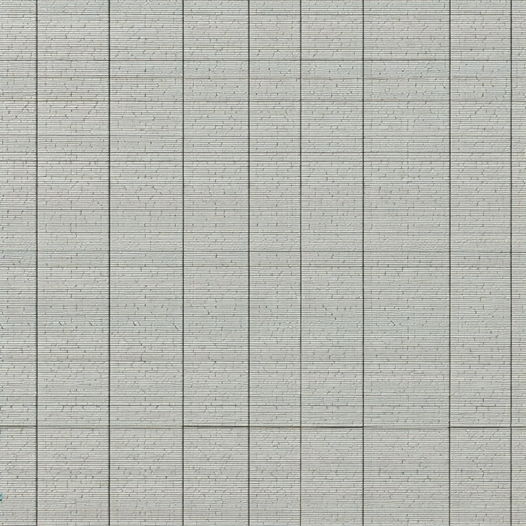Large, empty white wall with a brick pattern