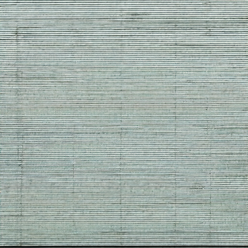 Large, long, and narrow building with a blue-green color