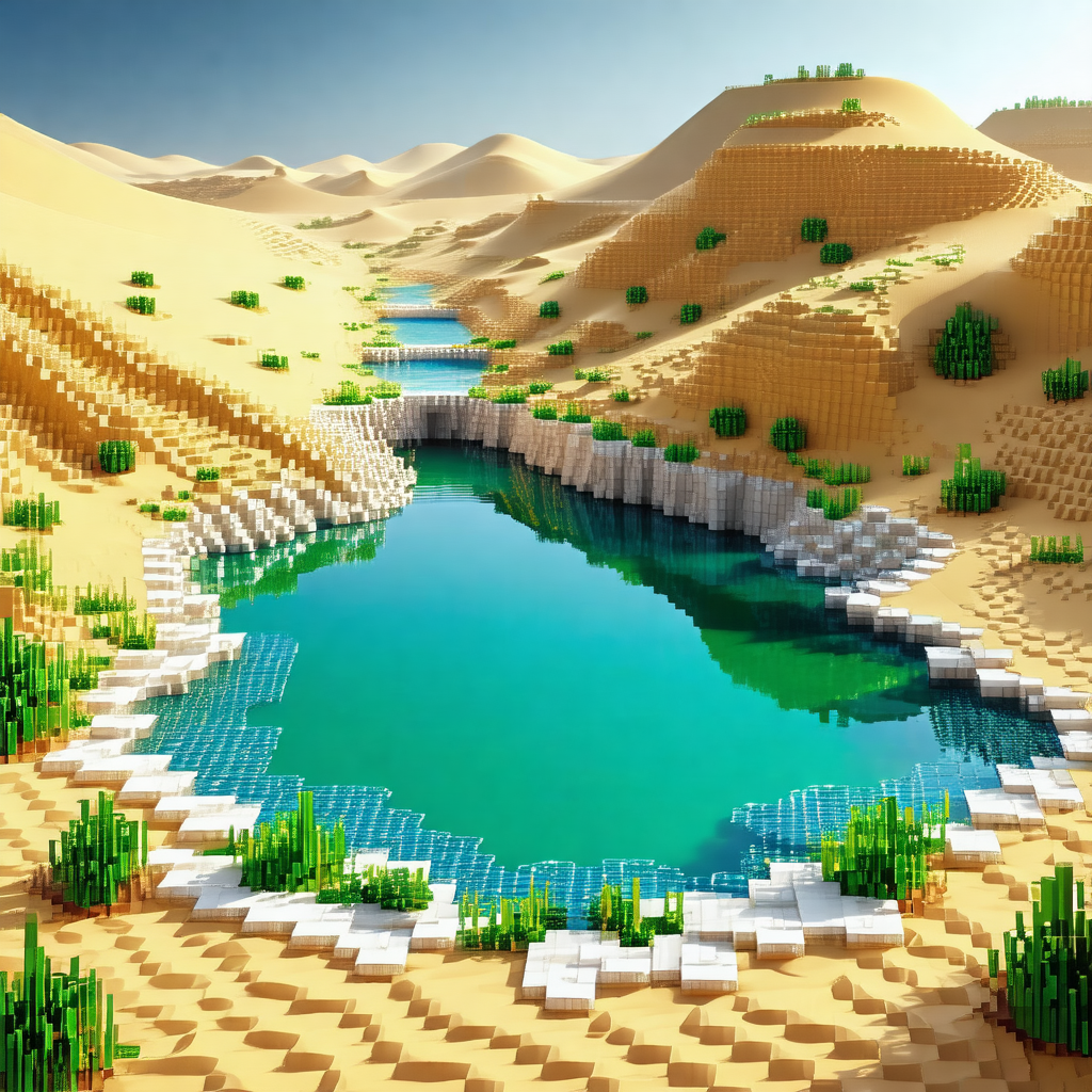 3d computer-generated model of a desert landscape