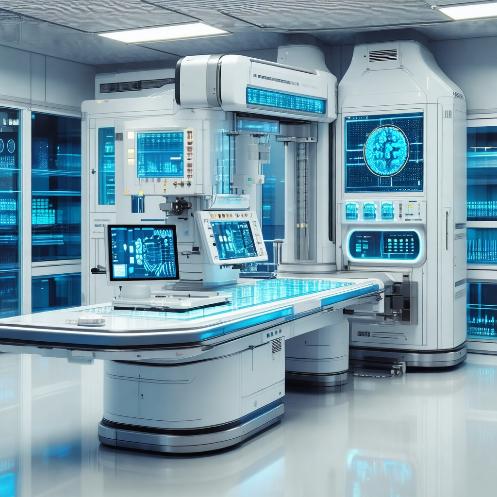 Large, modern medical facility with a clean and sterile e...