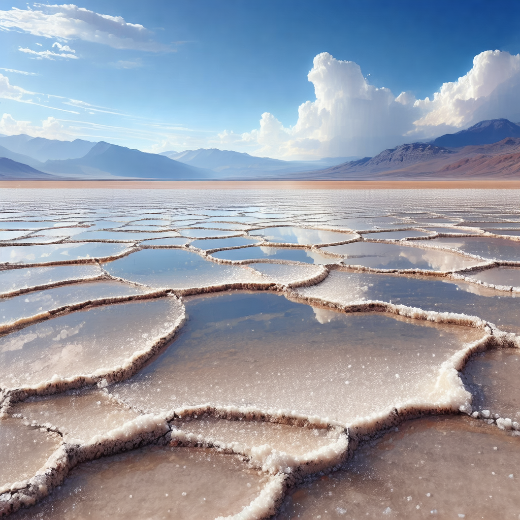 Large, open area with a vast expanse of sand and rock for...