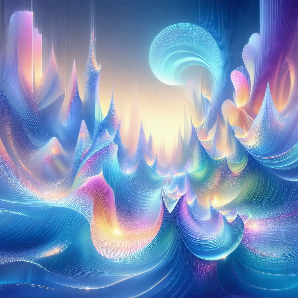 Vibrant and colorful digital painting of a cityscape