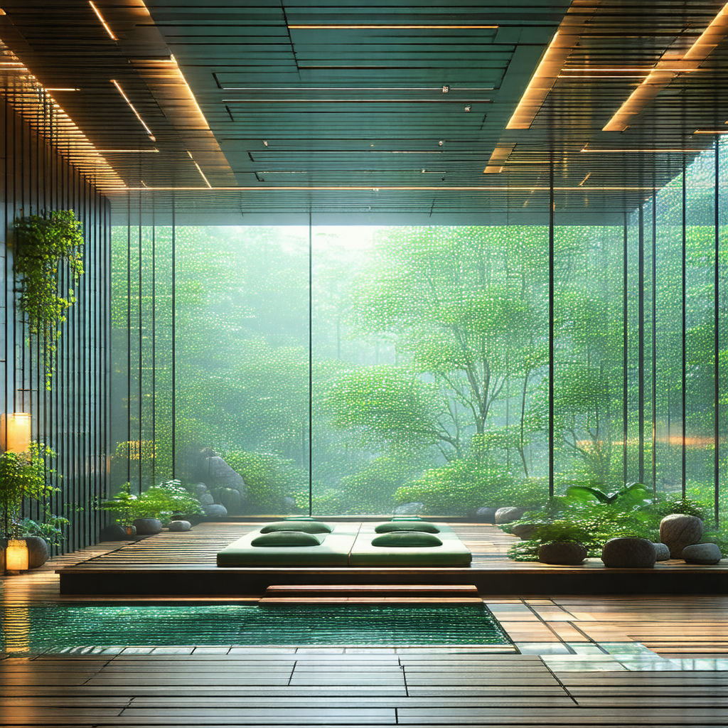 Large, modern-looking living room with a large window tha...