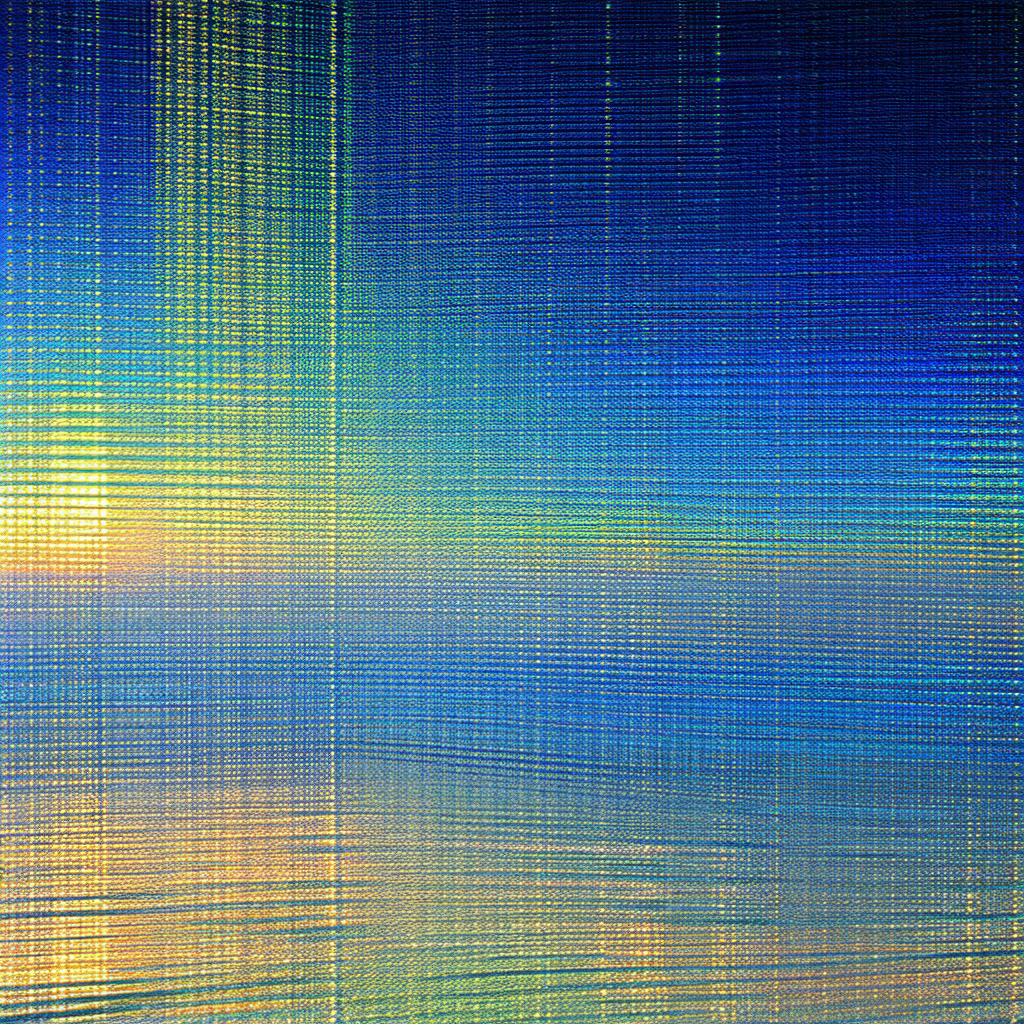 Beautiful blue ocean with a sunset in the background