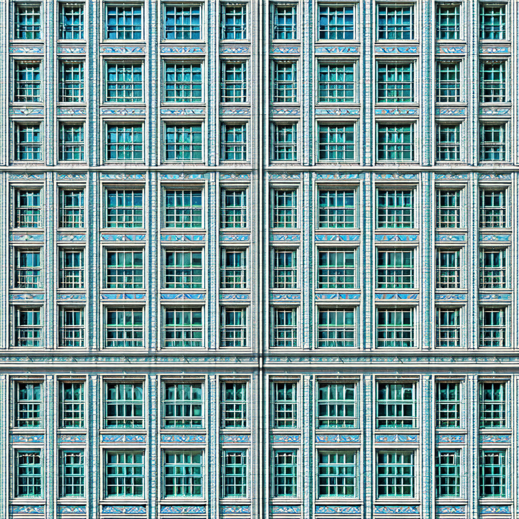 Large building with many windows