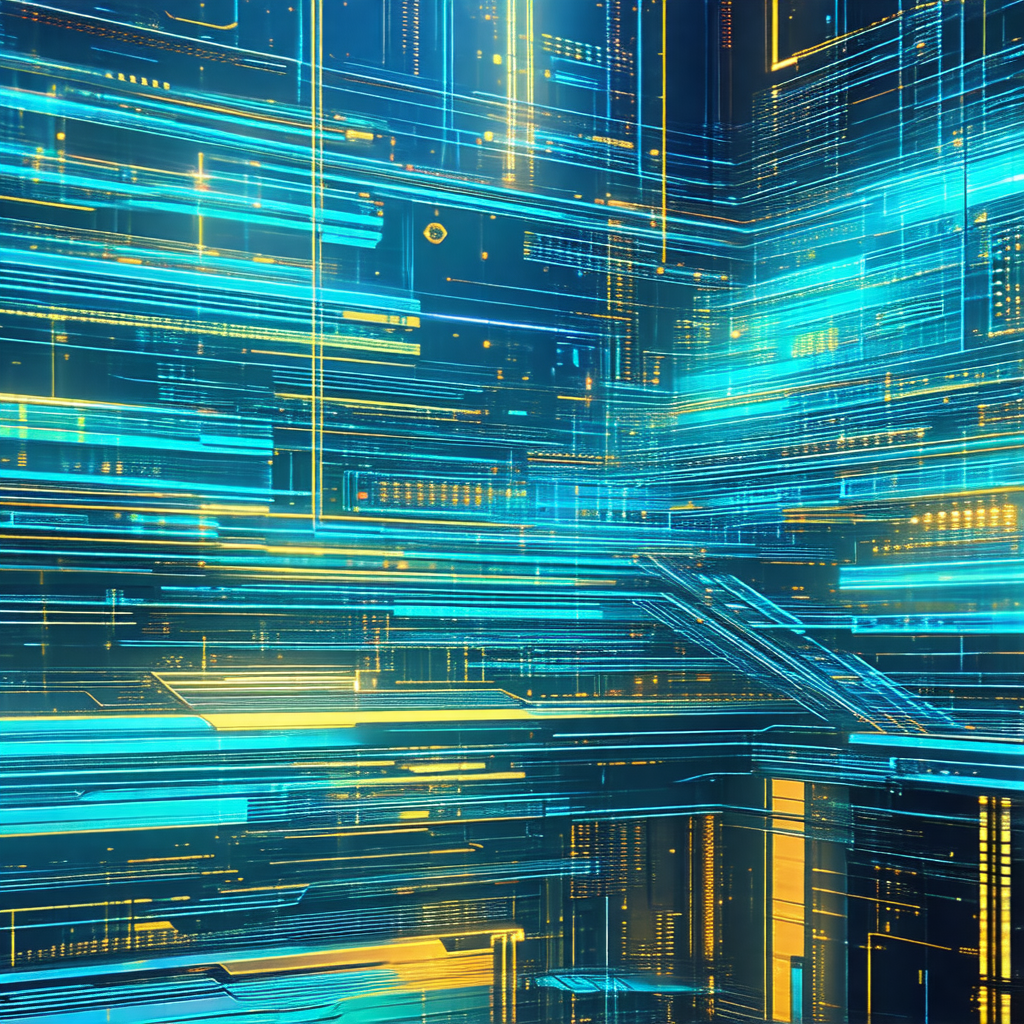 Close-up of a computer screen, displaying a complex and i...
