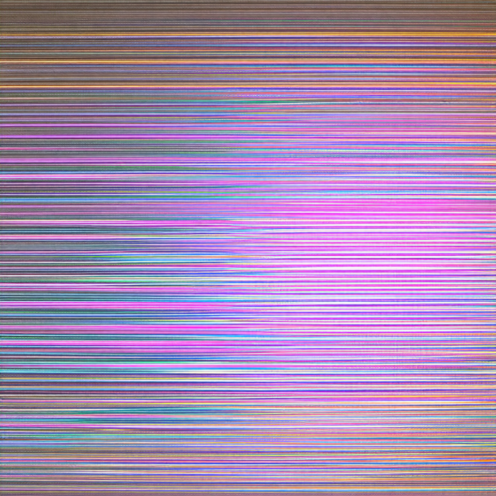 Close-up of a colorful, abstract pattern