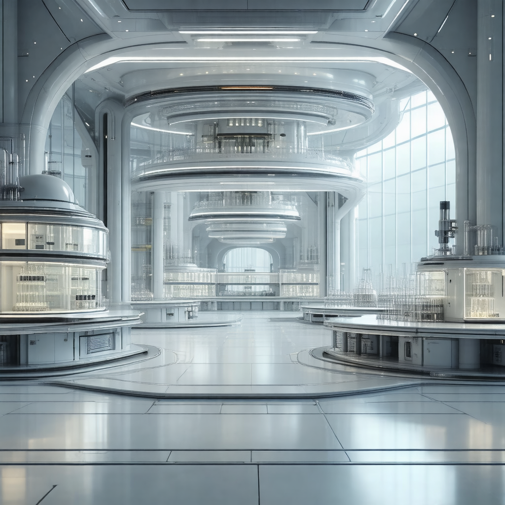 Large, white, and empty room with a high ceiling