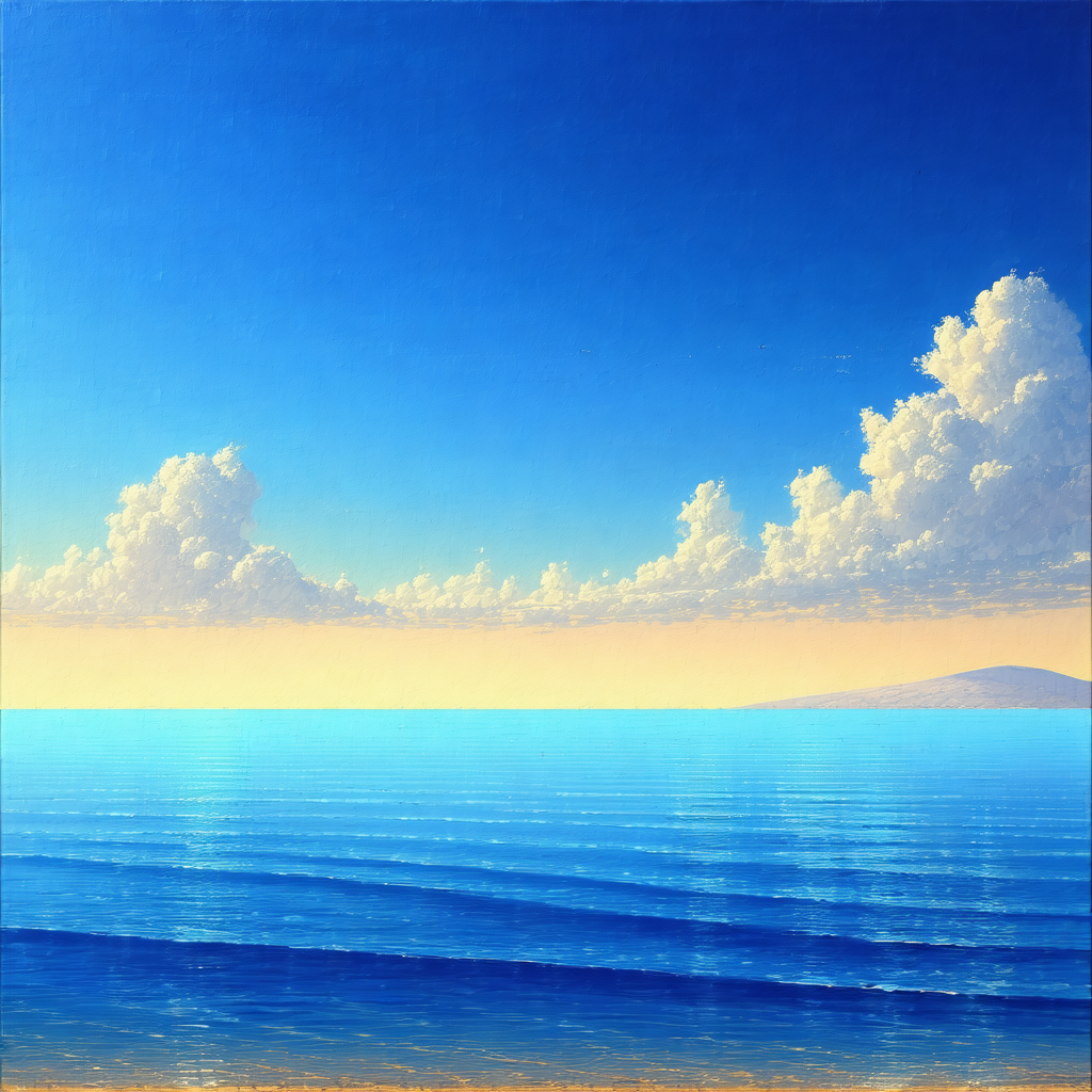 Painting Beautiful Ocean Artwork