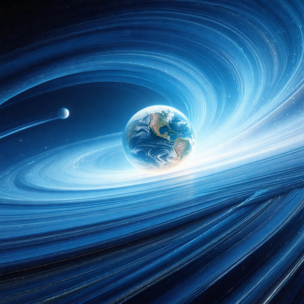 Beautifully rendered illustration of the solar system, wi...