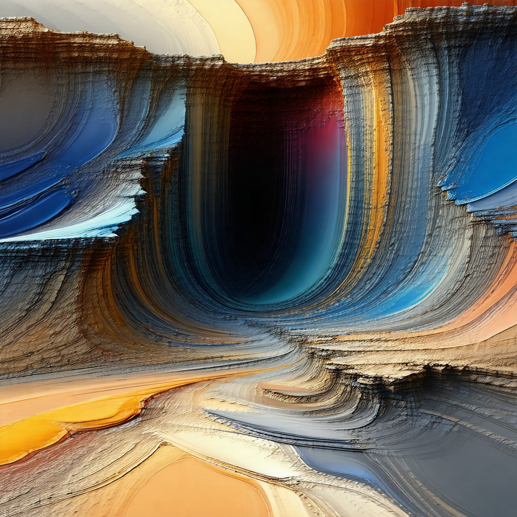 Close-up of a painting, which appears to be a representat...