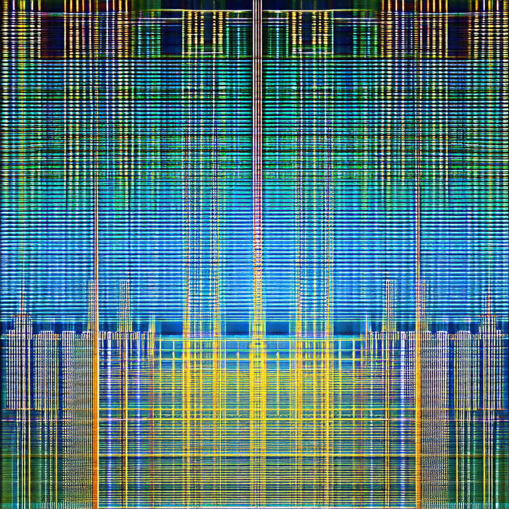 Close-up of a colorful, patterned fabric
