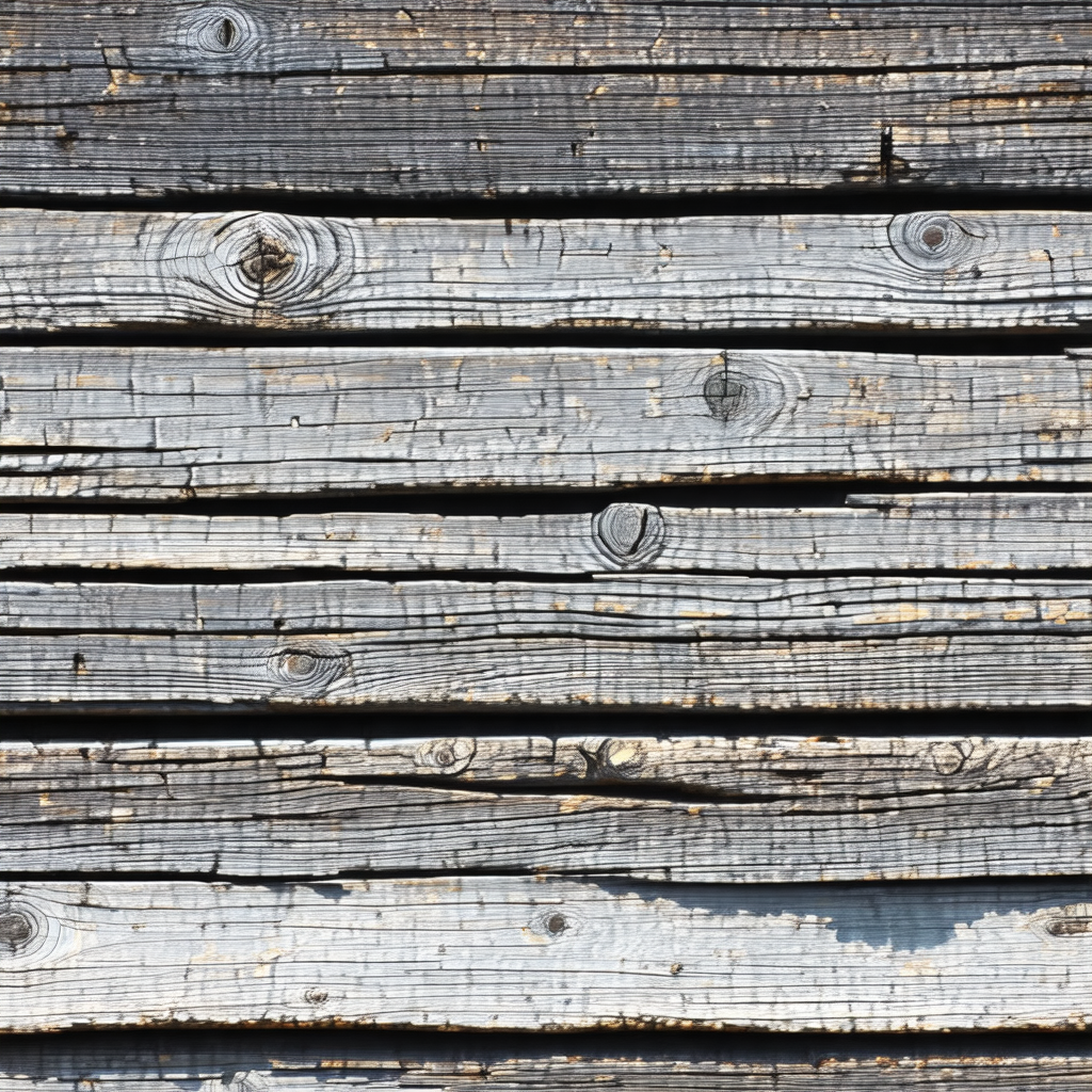 Wooden wall with a variety of holes in it