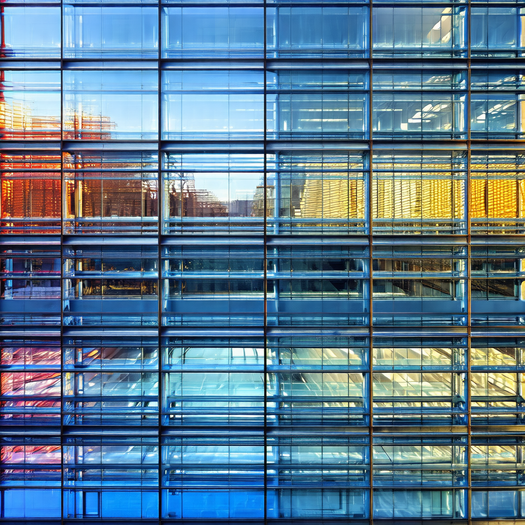 Large building with many windows