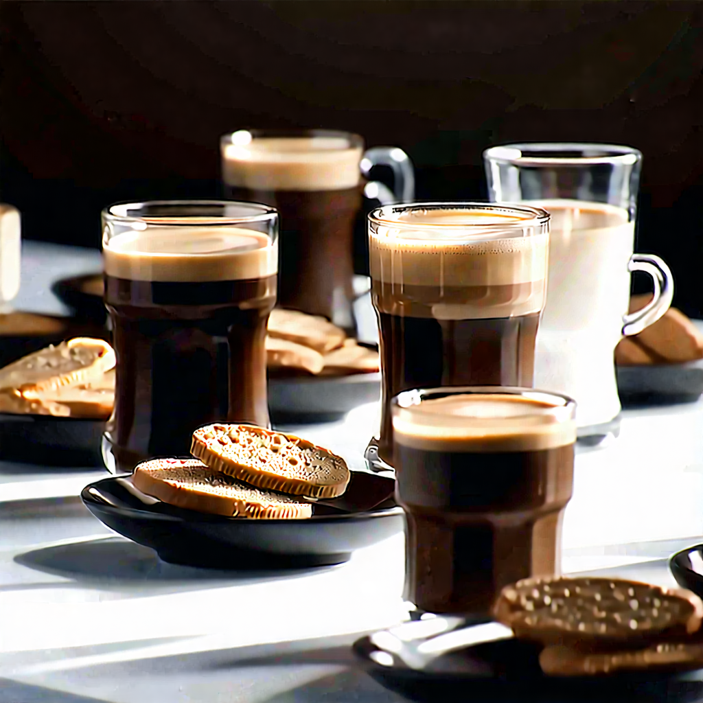 Lifestyle Octane Render: Coffee With Friends With Like-minded Individuals With There Four