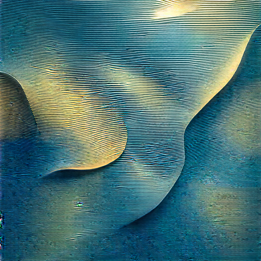 Abstract Tilt-Shift Photography: Fibrous patterns